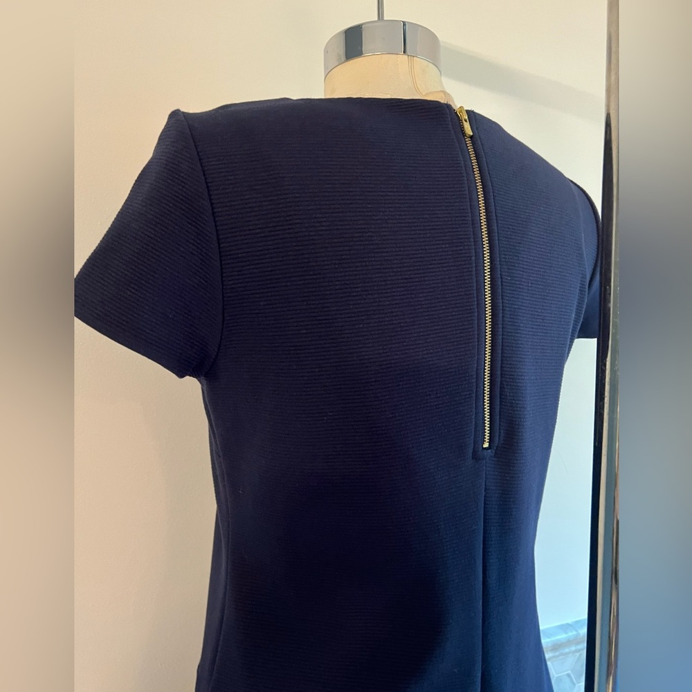 Lilly Pulitzer Blue Navy Jersey Shift Dress - Picture 8 of 12
